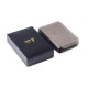 ‘Dorémi’ porte carte en cuir grainé avec son emplacement porte monnaie (couleur : gris)