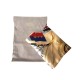Foulard carré imprimé 100% soie (90 cm* 90 cm), motif : Nautique (gris rouge)